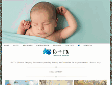Tablet Screenshot of bn-photography.com